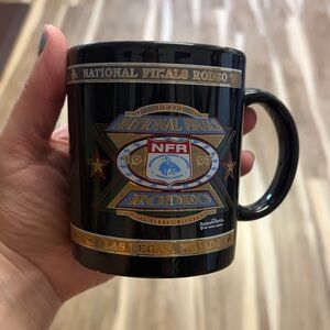National Finals Rodeo Black Logo Ceramic Coffee Mug